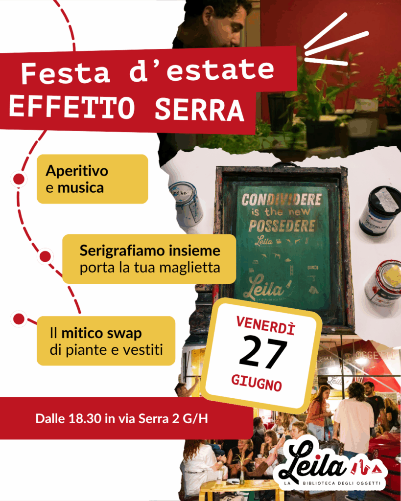 Festa d'estate Effetto Serra