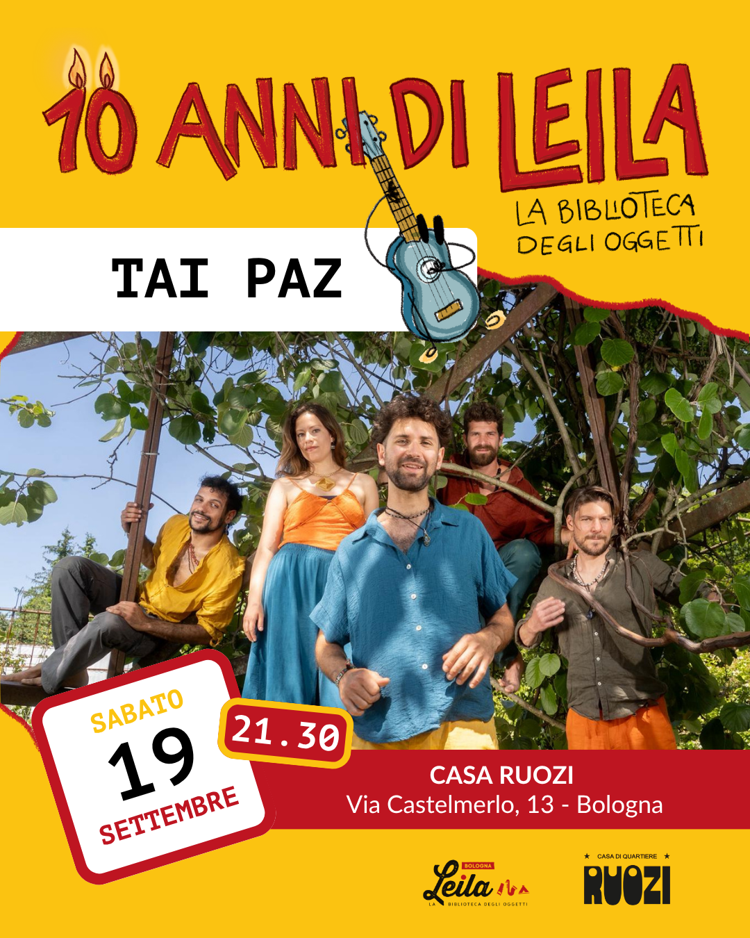 10 ANNI DI LEILA post concerto