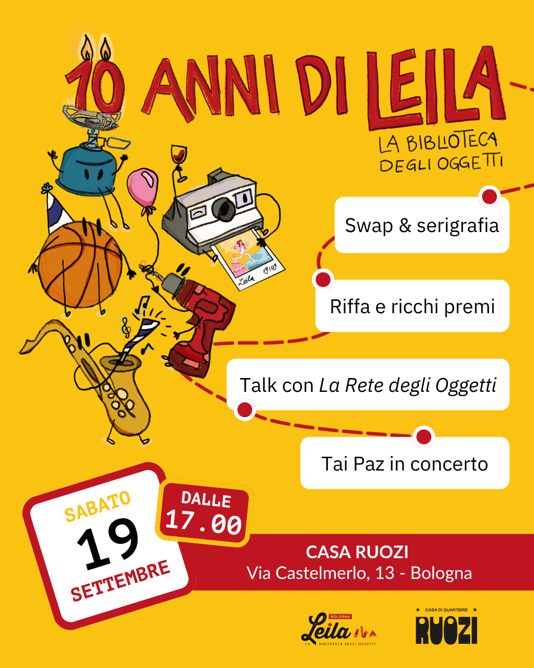 10 ANNI DI LEILA post lancio