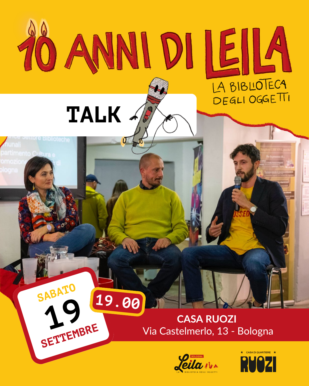 10 ANNI DI LEILA post talk